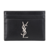 Saint Laurent Monogram Card Holder, front view